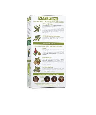 Natureint Bio-Based Hair Color 6.35 - Intense Cinnamon Brown | Ammonia-Free 100% Gray Coverage Natural & Long-Lasting | 1 Pack - Buy Online on GoSupps.com