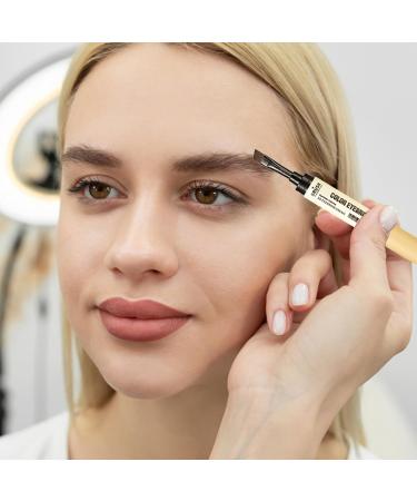  TONGFENG Eyebrow gel tint long-lasting waterproof tinted eyebrow gel with brush | Natural eyebrow mascara tinted cream double-ended liquid eyebrow pencil all-day wear Tongfeng - Buy Online on GoSupps.com