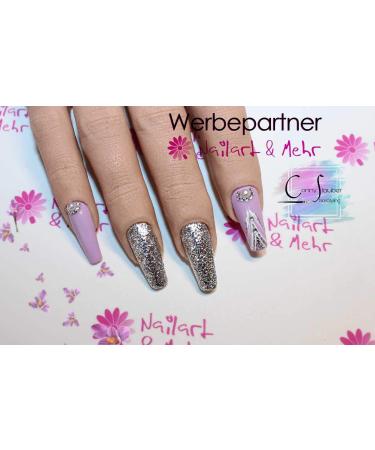 N+M SUPREME CHROME-GEL Silver-Jewels Effect Gel | Glitter Nail Art - Non-Opaque Wow Factor for Stunning Manicures - Buy Online on GoSupps.com