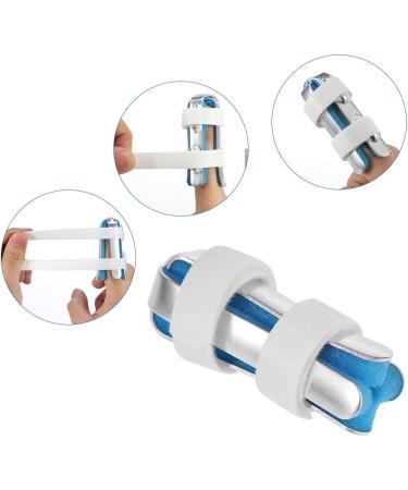 4-Sided Finger Splint & Stabilizer - Adjustable Brace for Middle & Pinky Finger Support | Metal Aluminum Immobilizer for Fast Recovery - Buy Online on GoSupps.com