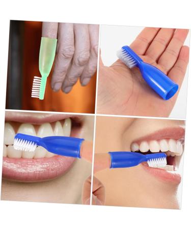 100 PC Portable Mini Toothbrush Set - Soft Finger Toothbrushes for Travel & Cleaning - Variety of Colors - Ideal for Prisons & Everyday Use - Buy Online on GoSupps.com