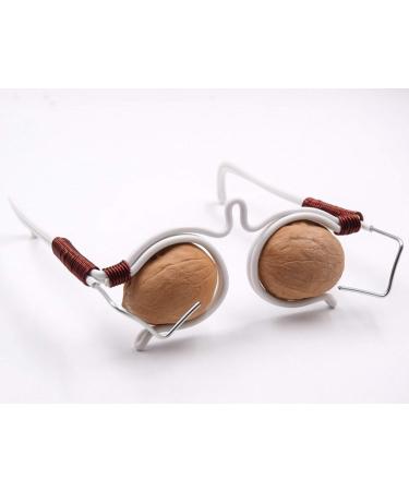 ZHONGJIUYUAN Walnut Shell Moxibustion Glasses for Myopia Relief | Eye Frame & Moxa - Buy Online on GoSupps.com