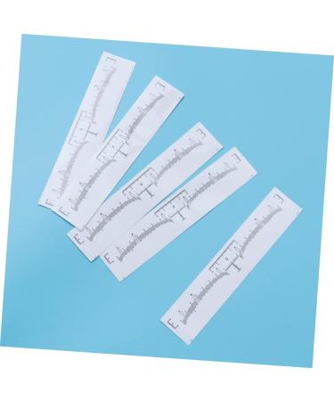 DOITOOL 120pcs Eyebrow Shaping Tool Grooming Tear-off Design Mini Vernier Caliper Calipers Eyebrow Trimming - Buy Online on GoSupps.com