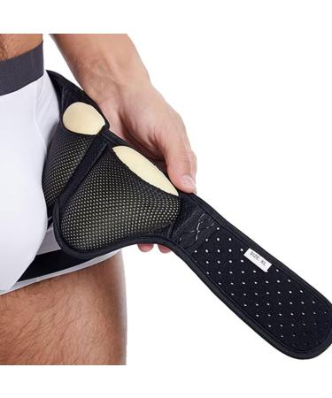 NEZIH Hernia Belt with 2 Compression Pads - Left/Right Umbilical Hernia Support | International Shipping Available - Buy Online on GoSupps.com