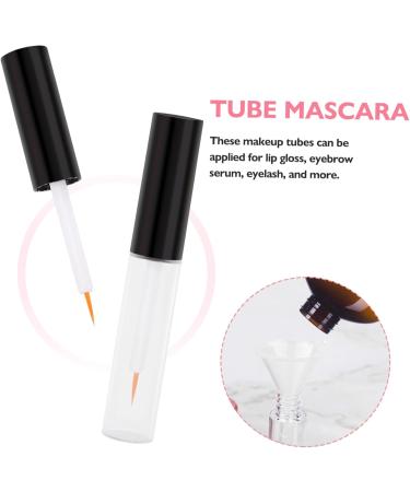 FOMIYES 1 Set Lip Gloss Tubes Plastic Containers Empty Lip Balm Bottle Mascara Tube Liquid Eyeliner Mini - Buy Online on GoSupps.com
