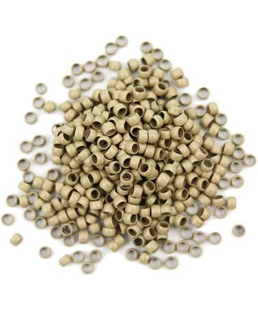 500pcs 2.5mm Copper Nano Rings Beads Hair Extension Nano Rings Beads (Gray Blonde) 500pcs Gray blonde - Buy Online on GoSupps.com