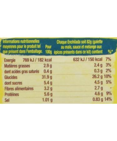 Old el paso Enchilada Kit 657 g - Pack of 5 - Buy Online on GoSupps.com