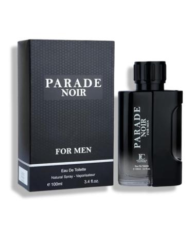 PARADE NOIR MEN EAU DE TOILETTE 3.4 F.L Oz. Amber Woody fragrance for Men's.