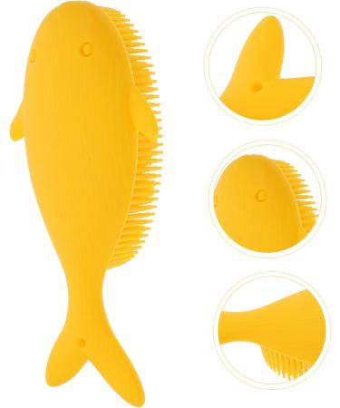 Healvian Silicone Shampoo Brush Set - Baby Scalp Massager and Shower Scrubber - 4pcs - Buy Online on GoSupps.com