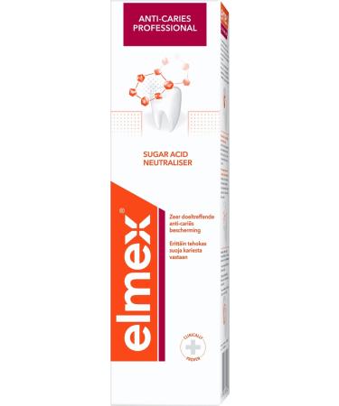 Elmex 6 x Toothpaste Anti-Caries Professional - 75 ml