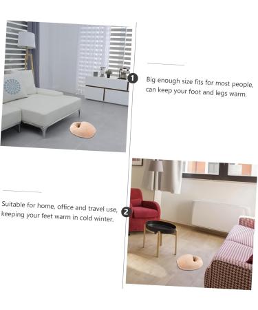 Bestyash 2 STK USB Foot Warmer | Electric Heating Slippers for Winter | USB Heated Shoes & Pillows for Cozy Feet at Home - Buy Online on GoSupps.com