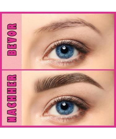 Linble 2in1 natural look microblading eyebrow pencil with fork and pointed variants hairlike strokes eyebrow pen color 3 gray 3 Dark gray - Buy Online on GoSupps.com