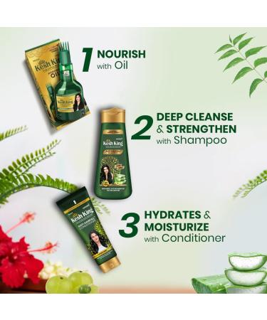 Kesh Roi Aloevera Shampooing Revitalisant Base De Plantes Pour Plus Longtemps Plus Fort Et Soyeux 300Ml De Cheveux De Regard - Buy Online on GoSupps.com