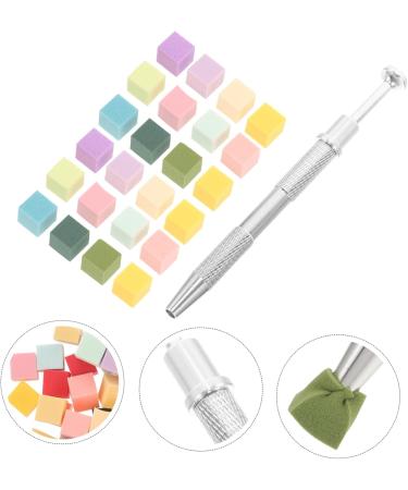 DOITOOL 1 Set Manicure Tools Gradient Nails Soft Square Manicure Sponge Polish Transfer Nail Art Nail Art Tools Blush 4-prongs Pick-up Tool for Nail Sponge Mini Grabber - Buy Online on GoSupps.com