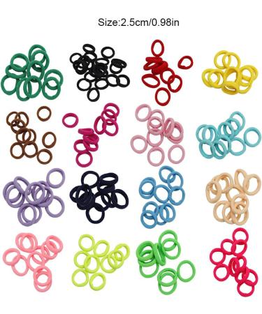 Ailan 20 Pieces Hair Ring High Elasticity Preppy Style Adjustable Decorative Snag Free Ponytail Holder Hairs Rope Accessories Black - Buy Online on GoSupps.com