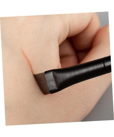 Baluue 6 Sets Eyeliner Brush Makeup Brush Eye Liner Wands Eyebrow Brush Spoolie Ear Black Wood - Buy Online on GoSupps.com