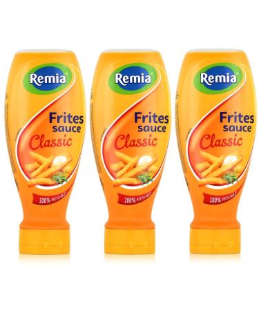 Remia 3 x 500ml bottles of Remia hollandaise fry sauce