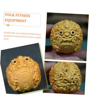 Fomiyes 3ST Senament Fitness & Massage Balls - Handmade Wooden Gymnasium Roller Balls for Ultimate Relaxation & Therapy - Buy Online on GoSupps.com