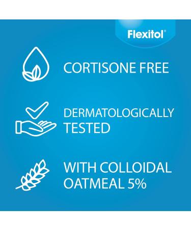 Flexitol Eczema & Dermatitis Cream | Steroid & Fragrance-Free | 5% Colloidal Oatmeal - Buy Online on GoSupps.com