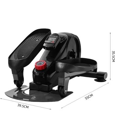 Foot Pedal Exerciser Mini Elliptical with Portable Handle and LED Display 8 Gear Resistance Adjustable and 120 Kg Load Anti-Slip Pedal and Ergonomic Design for Fitness Exercising - Buy Online on GoSupps.com