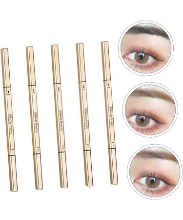 FOMIYES 5pcs Double Ended Eyebrow Pencil Small Gold Bars Very Fine - Buy Online on GoSupps.com