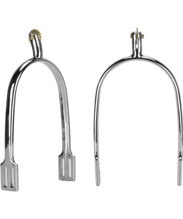 Haowecib Horse Training Boot Spores - Zinclegation with Rotatable Copper Wheel for Competition Entertainment - Buy Online on GoSupps.com