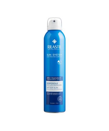 Rilastil Sun System After Sun Cool Repair Spray hydrates and soothes the skin for face and body 200 ml