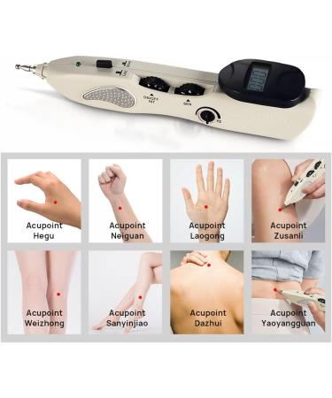 Electronic Acupuncture Pen Pain Relief Therapy | 3 Massage Heads | Rechargeable 508B - Buy Online on GoSupps.com