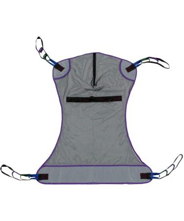 Patient Aid Full Body Mesh Patient Lift Sling, 95-135 lbs Weight Capacity (Small)