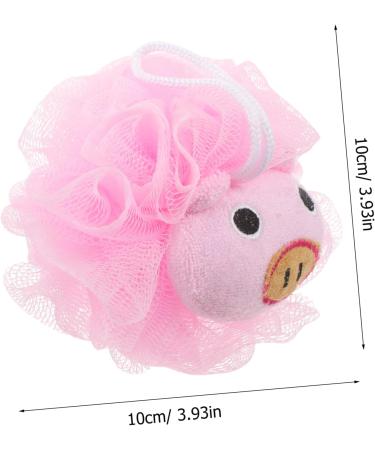 TEHAUX Body Sponge Bath Scrubber - Men's Skin Loofah & Cartoon Bath Accessories for Kids - Ideal Shower Loofah & Bath Ball - Buy Online on GoSupps.com