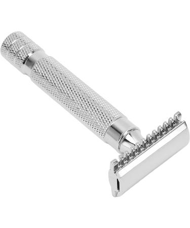 Nikou Ergonomic Grip Classic Safety Razor - Anti-Rust Hand Razor for Men | Perfect Travel Gift for Home Hairdressers - Buy Online on GoSupps.com