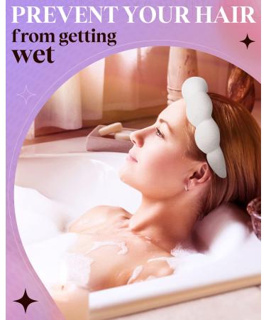 Lauzq Spa Headband for Skincare, Makeup Removal, Shower - Terry Cloth Makeup Headband for Washing Face - Hair Accessories - Green - Buy Online on GoSupps.com