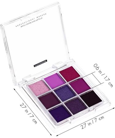 WOONEKY 4 Pcs Eyeshadow Glitter Palette Eye Shadow Plastic Eyeshadow Palette - Buy Online on GoSupps.com