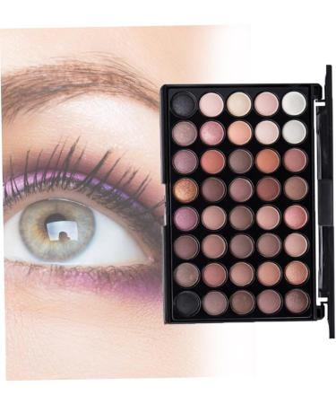 FOMIYES 40 Eye Shadow Palettes Eyeshadow Pallet Eyeshadow Powder Eyeshadow Matt Makeup Palette Matte 1 count (Pack of 1) As Shown - Buy Online on GoSupps.com