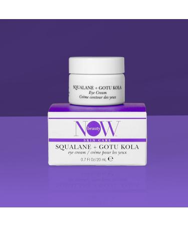 Buy Squalane Plus Gotu Kola Eye Cream | Anti-Aging & Brightening Under Eye Treatment | Vegan Travel Size 0.7 oz | Sulfate & Paraben Free - Buy Online on GoSupps.com