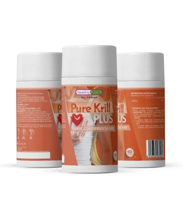 Unique Pure Krill Oil + EPA/DHA + Bio-Assimilated Astaxanthin | Regulates Cholesterol and Triglyceride Levels | Cardio-protective Antioxidant & Anti-Inflammatory Action | 60 Capsules. - Buy Online on GoSupps.com