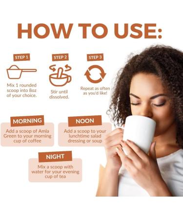 Amla Powder & Green Tea Superfood Supplement with Hibiscus & Pumpkin Spice Organic Vegan 30 Servings - Buy Online on GoSupps.com