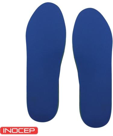 Inocep Heat Formable Orthotic Insoles - Full-Rigid Custom Arch Support Insert | Size F (M 10-10.5 / W 12-12.5) - Buy Online on GoSupps.com