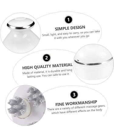 Buy Healeved 2pcs Automatic Dog Massager Tool - White | International Shipping - Buy Online on GoSupps.com