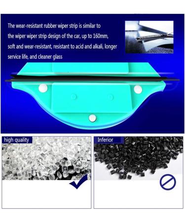 Window Cleaner Wipers Window Cleaner for Windows Fish tanks Skylights Patio doors Bedroom Windows and Even shower screens Mirror and tiles Home Cleaning Brush - Buy Online on GoSupps.com