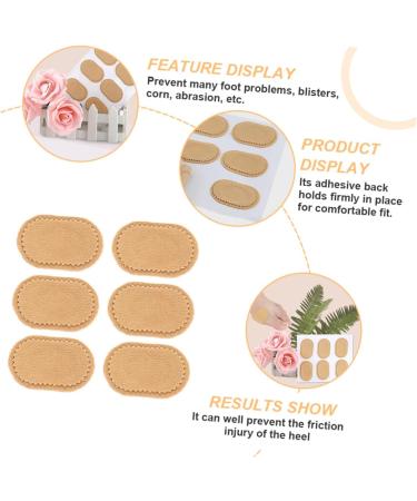 CLISPEED 6sheets Heel Grips Corn Patch Feet Corn Remover Pad Feet Corn Sticker Remover Cushion Foot Pads Bunion Relief Pads Feet Corn Patch Sports Stickers Cotton Women's Shoes - Buy Online on GoSupps.com