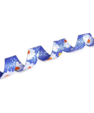 Suredoo Soft Nylon Dog Collar for All Sizes - Comfort Fit for Small Medium & Large Dogs - Daisy Design (M: 33-55 cm Neck) - Buy Online on GoSupps.com