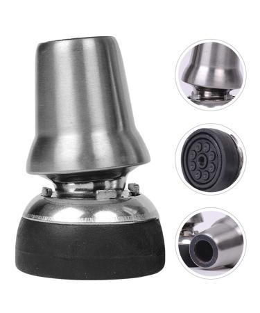 Villcase Hiking Stick Tips - Durable Rubber Crutch Feet for Comfortable Walks | 9.40x6.30cm | Ideal for Outdoor Adventures - Buy Online on GoSupps.com