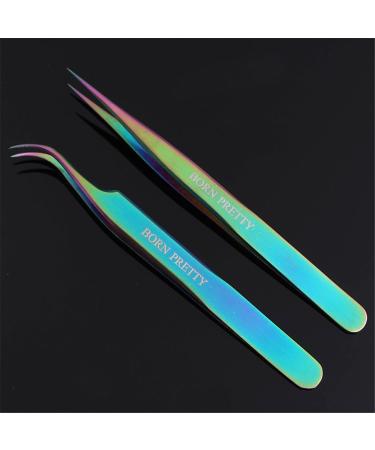 Nail Cuticle Pusher Nipper Clipper Scissors Dead Skin Remover Stainless Steel Rainbow Tweezer Manicure Nail Art Tool Pattern 10 - Buy Online on GoSupps.com