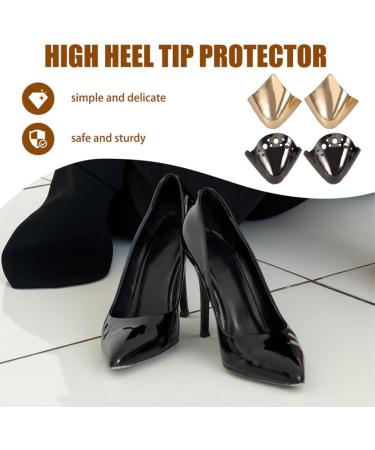 VALICLUD Metal High Heel Toe Caps - Elegant Repair Accessories for Pointed Pumps - 4 Pairs - Buy Online on GoSupps.com