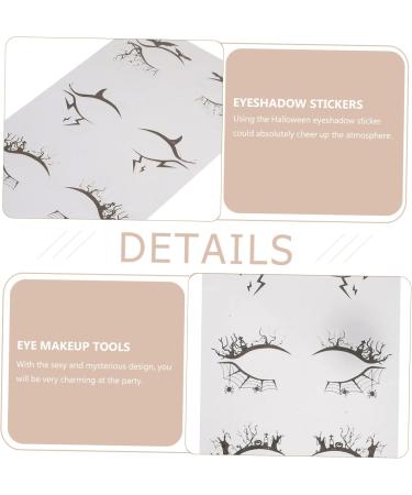 Beavorty 8 Pairs Halloween Eyeliner Stickers Red Eyeliner Pencil Winged Eyeliner Eye Makeup Tools Cosmetics 1 count (Pack of 1) Blackx2pcs - Buy Online on GoSupps.com