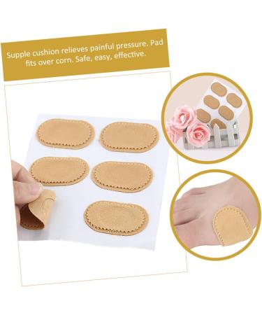 CLISPEED 10 Sheets Anti-wear Corn Stickers Foam Corn Pads Oval Corn Pads Corn Toe Pads Corn Pacthes Feet Toe Protector Calloused Feet Remover Pads Corn Cushions Foot Cotton Follow up - Buy Online on GoSupps.com