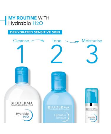 Buy Bioderma Hydrabio H2O Micelle Solution - 16.7 fl oz Moisturizing Makeup Remover - Buy Online on GoSupps.com