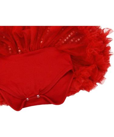 IBTOM CASTLE Baby Girls My 1st Christmas Santa Claus Romper Dress Set - Red 3-6 Months - Buy Online on GoSupps.com