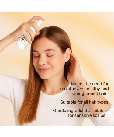2PCS Hair Growth Spray Prevent Baldness Regrowth Thicken Moisturize Smooth Repair Damaged Improve Split Dry Reducing Hair Loss Serum - Buy Online on GoSupps.com